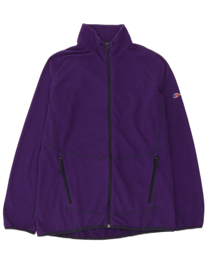Berghaus Damen Fleecejacke UK 18 XL Lila Polyester