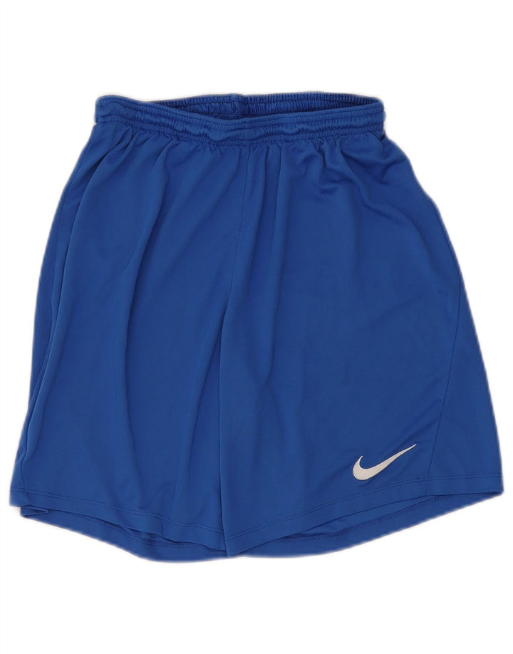 Nike Herren Dri Fit Sportshorts, Größe S, Blau, Polyester