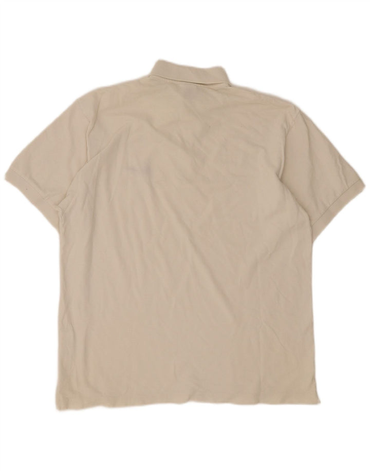 Nike Herren Poloshirt UK 39/41 Medium Weiß
