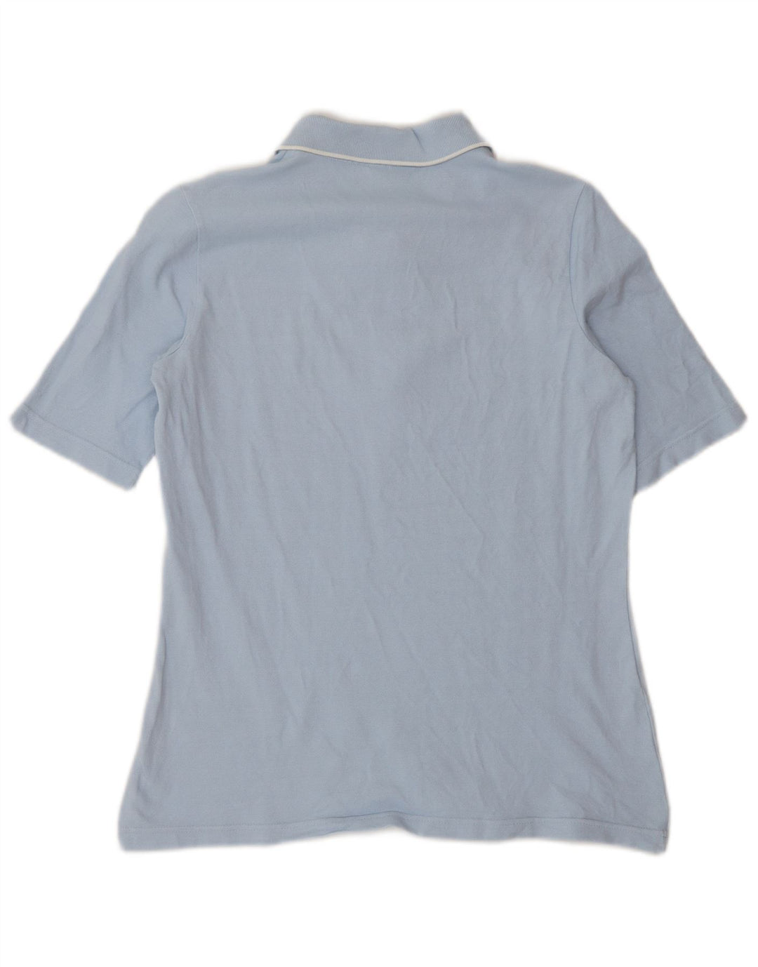 Lacoste Damen-Poloshirt, Größe 42, große blaue Baumwolle