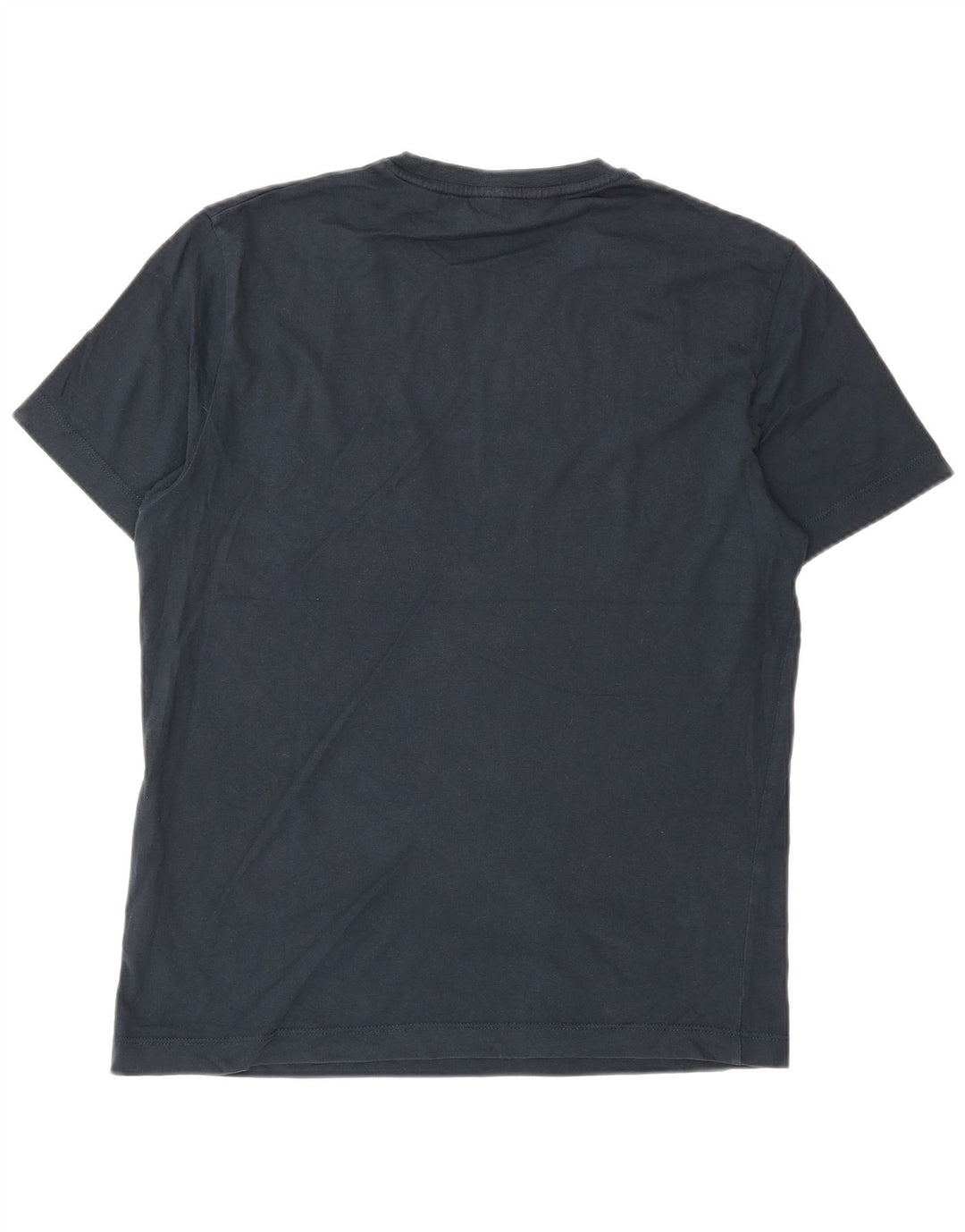 Penguin Herren T-Shirt Top Small Marineblau Baumwolle