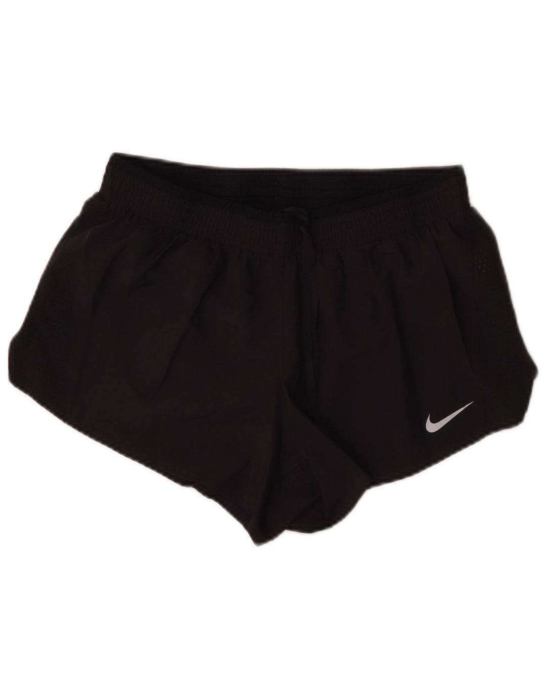 Nike Damen Dri Fit Sport Shorts UK 16 Large Schwarz Polyester
