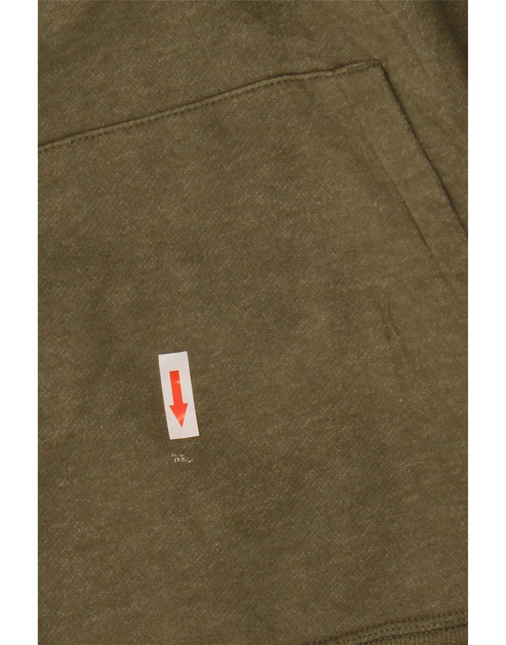 Levi's Herren-Kapuzenpullover mit Grafik, mittlere Khaki-Baumwolle