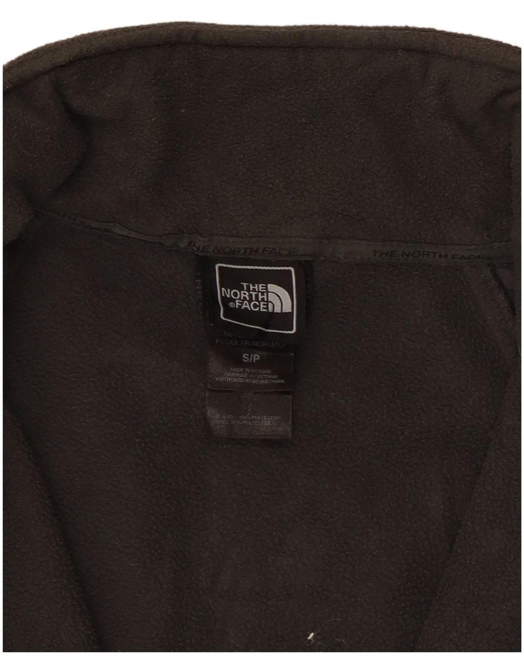 The North Face Herren Fleecejacke UK 36 Small Grau Polyester