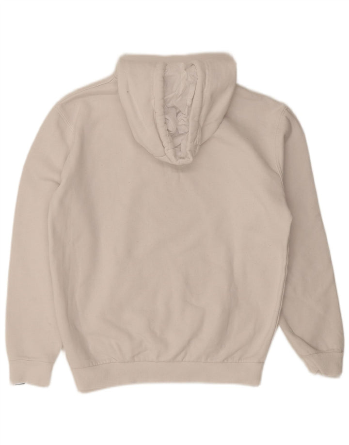 Ellesse Herren-Kapuzenpullover, Größe S, weiße Baumwolle