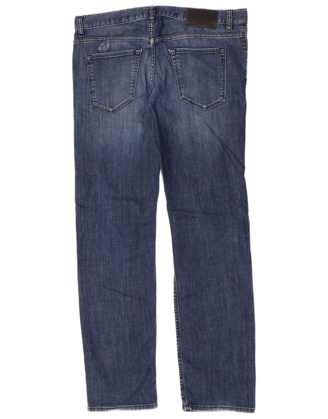 Hugo Boss Herren Stretch Slim Jeans W34 L32 Blaue Baumwolle