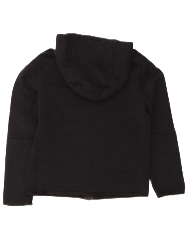 Nike Jungen-Kapuzenpullover mit Reißverschluss, 10–11 Jahre, mittleres Marineblau, Farbblock
