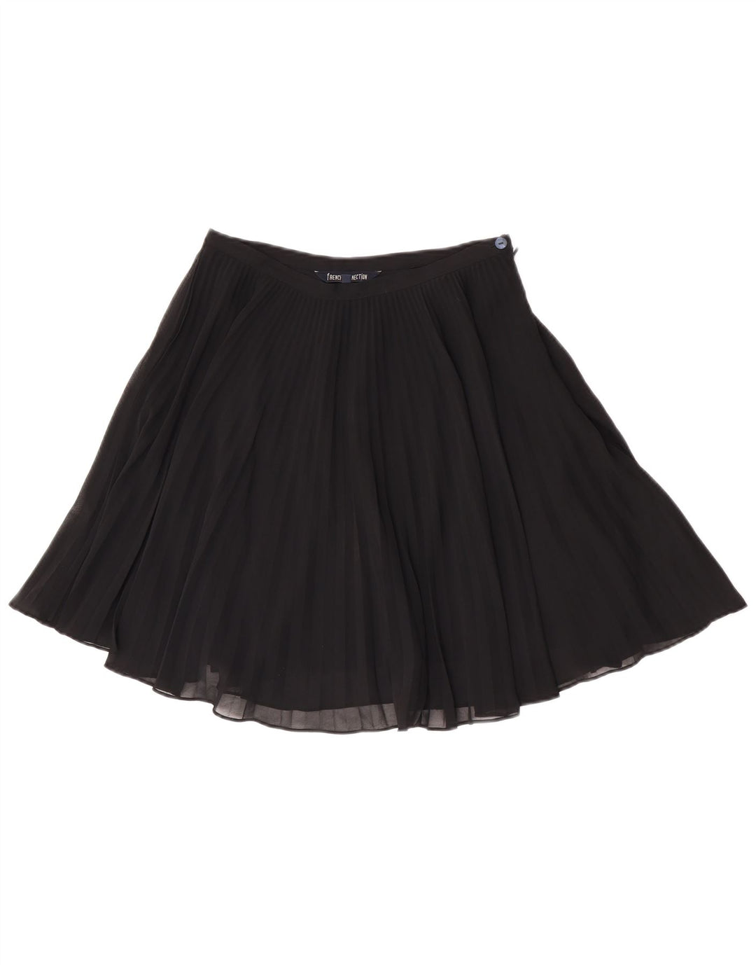 French Connection Damen Mini-A-Linien-Rock UK 12 Medium W26 Schwarz