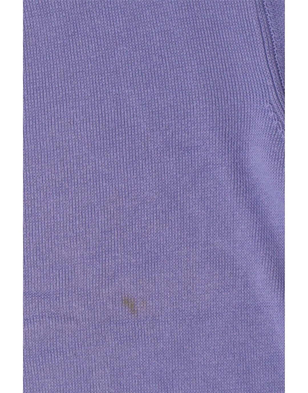 Zara Herren-Pullover mit Rundhalsausschnitt, Größe S, Lila, Baumwolle