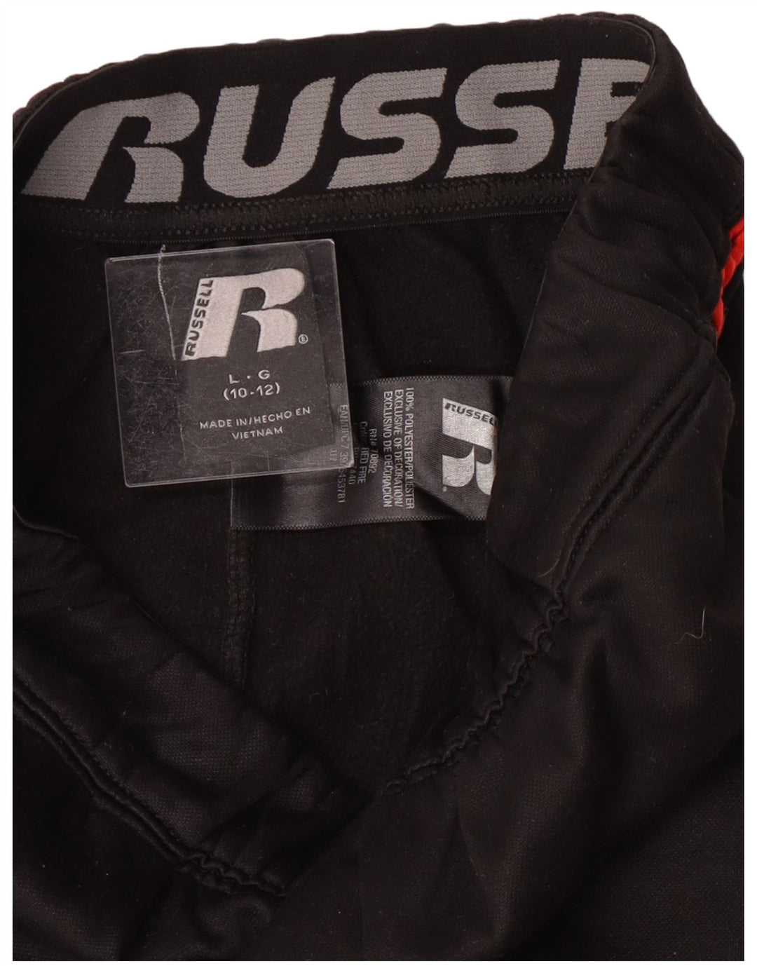 Russell Athletic Jungen-Trainingshose, 10–11 Jahre, Größe L, Schwarz