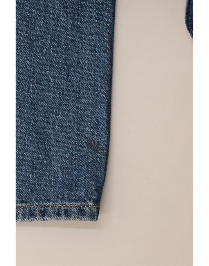 PEPE Jeans Damen Denim-Overall UK 12 Mittelblaue Baumwolle