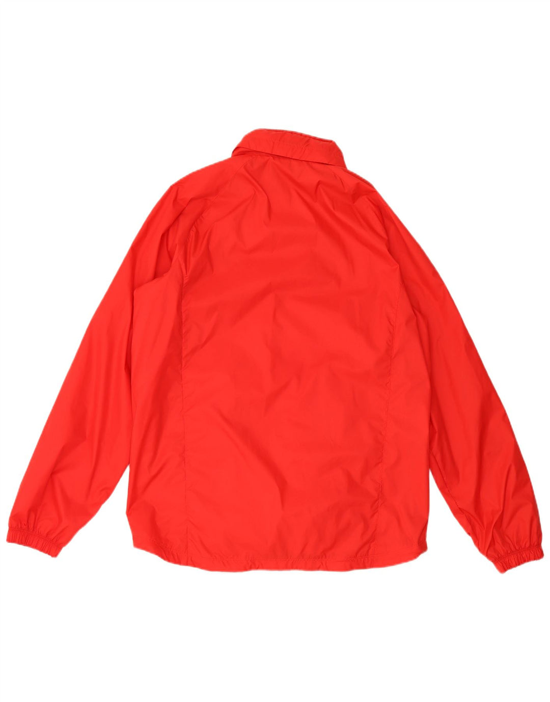 Nike Herren-Regenjacke mit Kapuze, UK 40, großes rotes Nylon