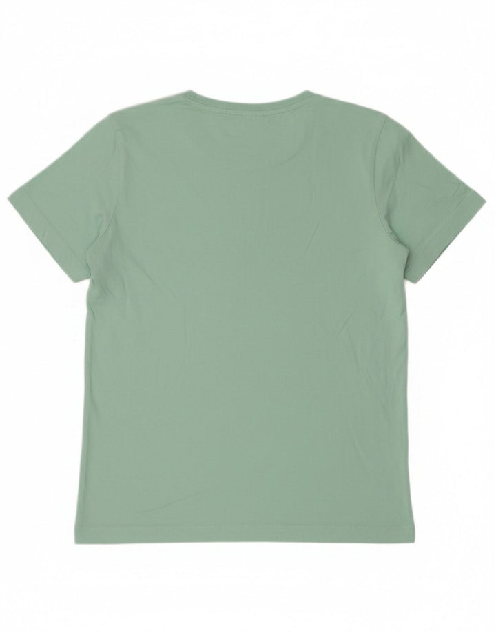 Champion Damen T-Shirt Top UK 14 Large Grün
