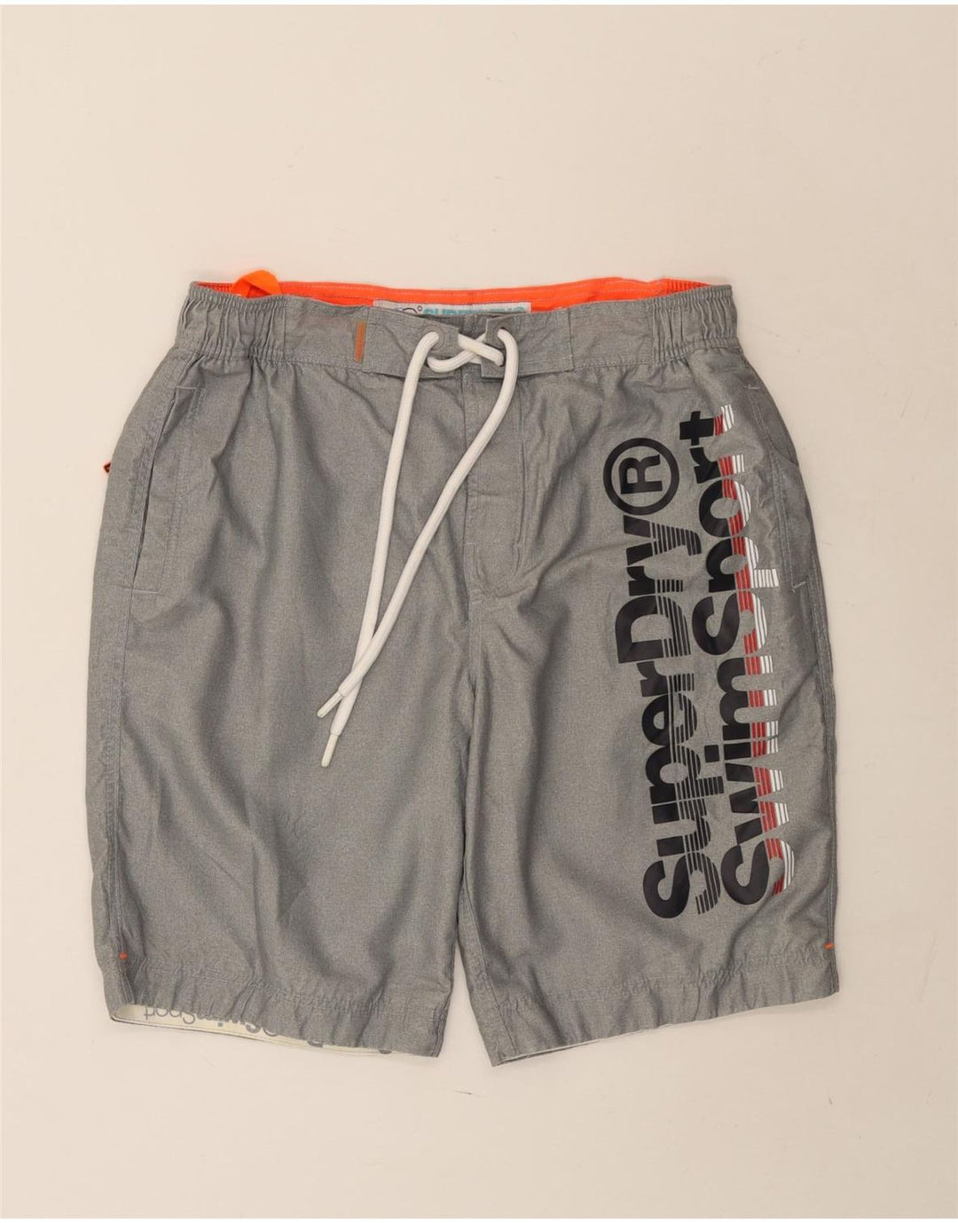 Superdry Herren Graphic Sport Shorts XL Grau Polyester