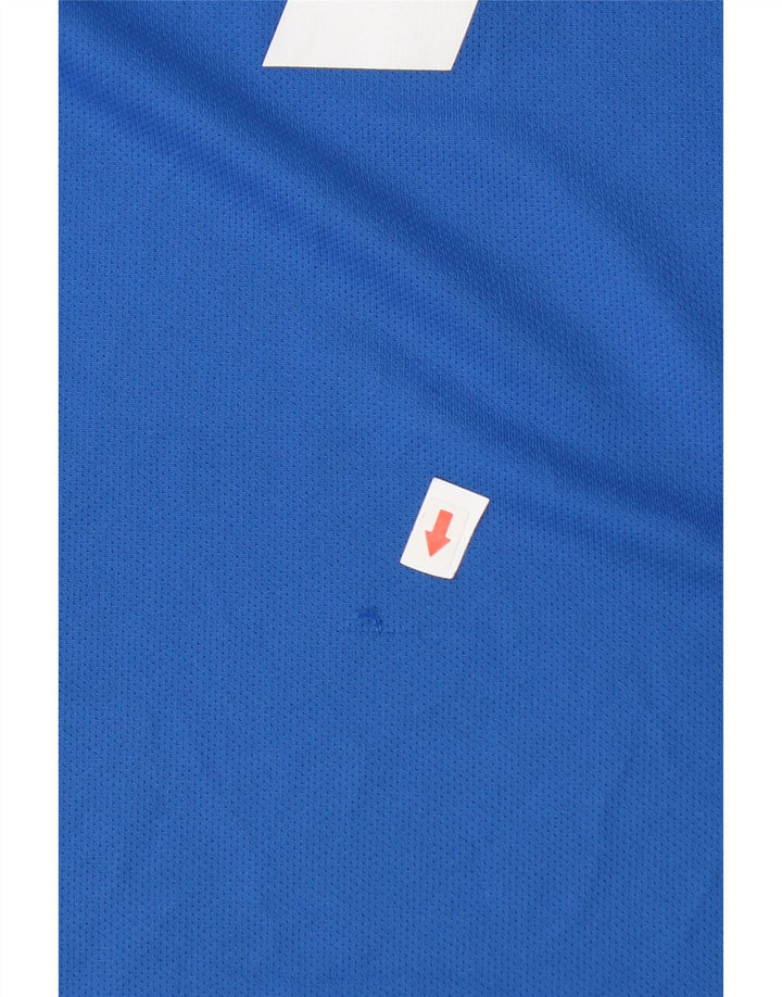 Umbro Herren Graphic Top Langarm Small Blau Polyester