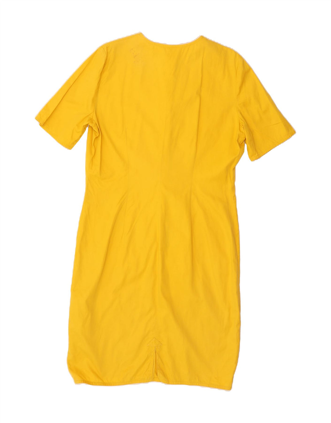 VALENTINO Womens Sheath Dress UK 14 Large Yellow Vintage Valentino and Second-Hand Valentino from Messina Hembry 