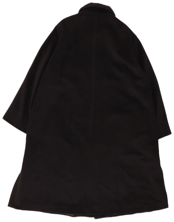 CERRUTI 1881 Damen Übergroßer Mantel IT 44 Medium Black Angora