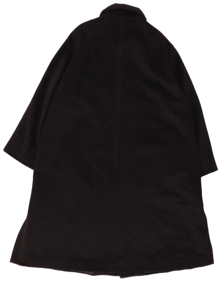 CERRUTI 1881 Damen Übergroßer Mantel IT 44 Medium Black Angora