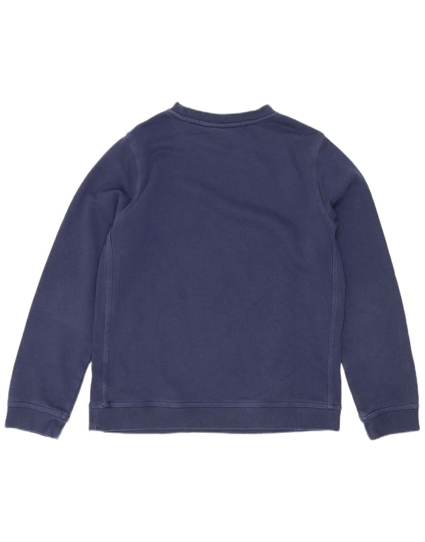 Nike Boys Graphic Sweatshirt Jumper 13-14 Years XL Navy Blue Cotton