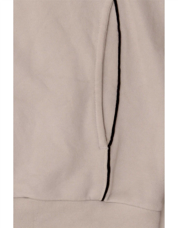 Champion Herren-Trainingsanzug-Oberjacke, mittelweiße Colourblock-Baumwolle