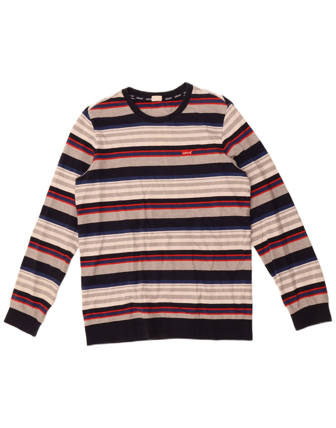 Levi's Herren-Sweatshirtpullover, klein, mehrfarbig, gestreift