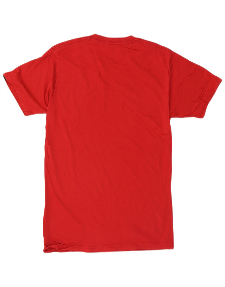 VANS Herren-T-Shirt mit klassischer Passform, Grafik, Größe S, Rot, Baumwolle