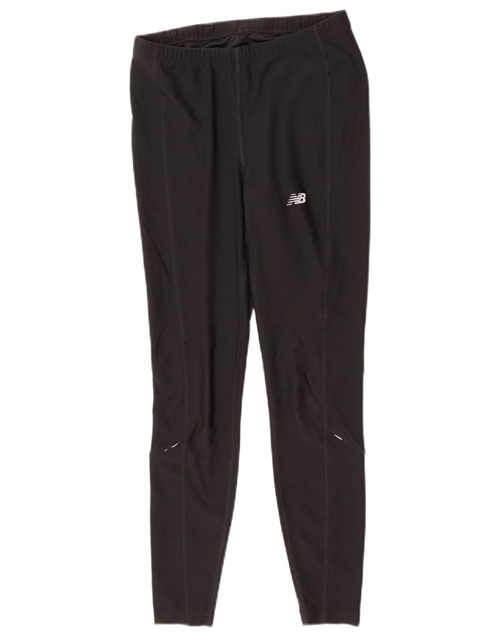 New Balance Damen Leggings UK 8 Small Schwarz Polyester