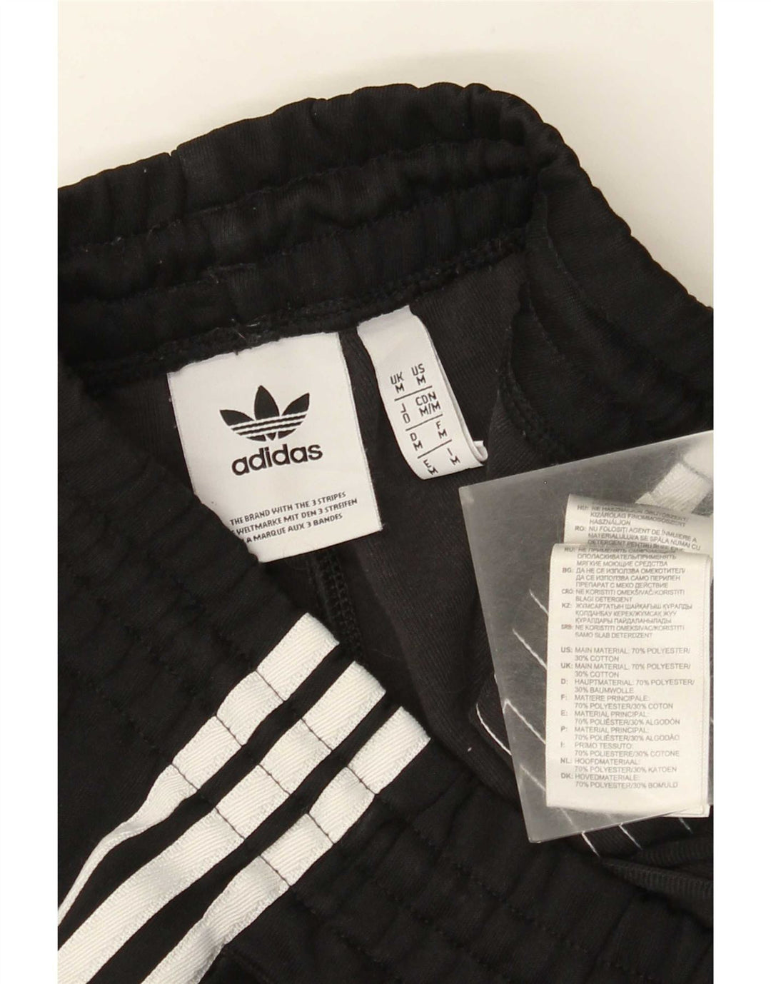 Adidas Herren Trainingshose Jogger Mittel Schwarz Polyester Sport