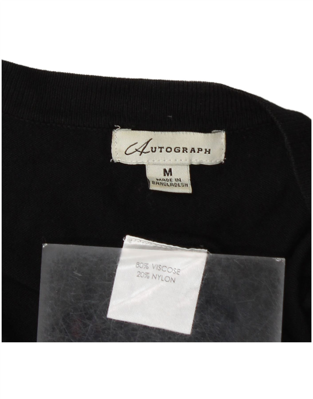 Marks & Spencer Damen Longline-Cardigan-Pullover UK 14 Medium Schwarz