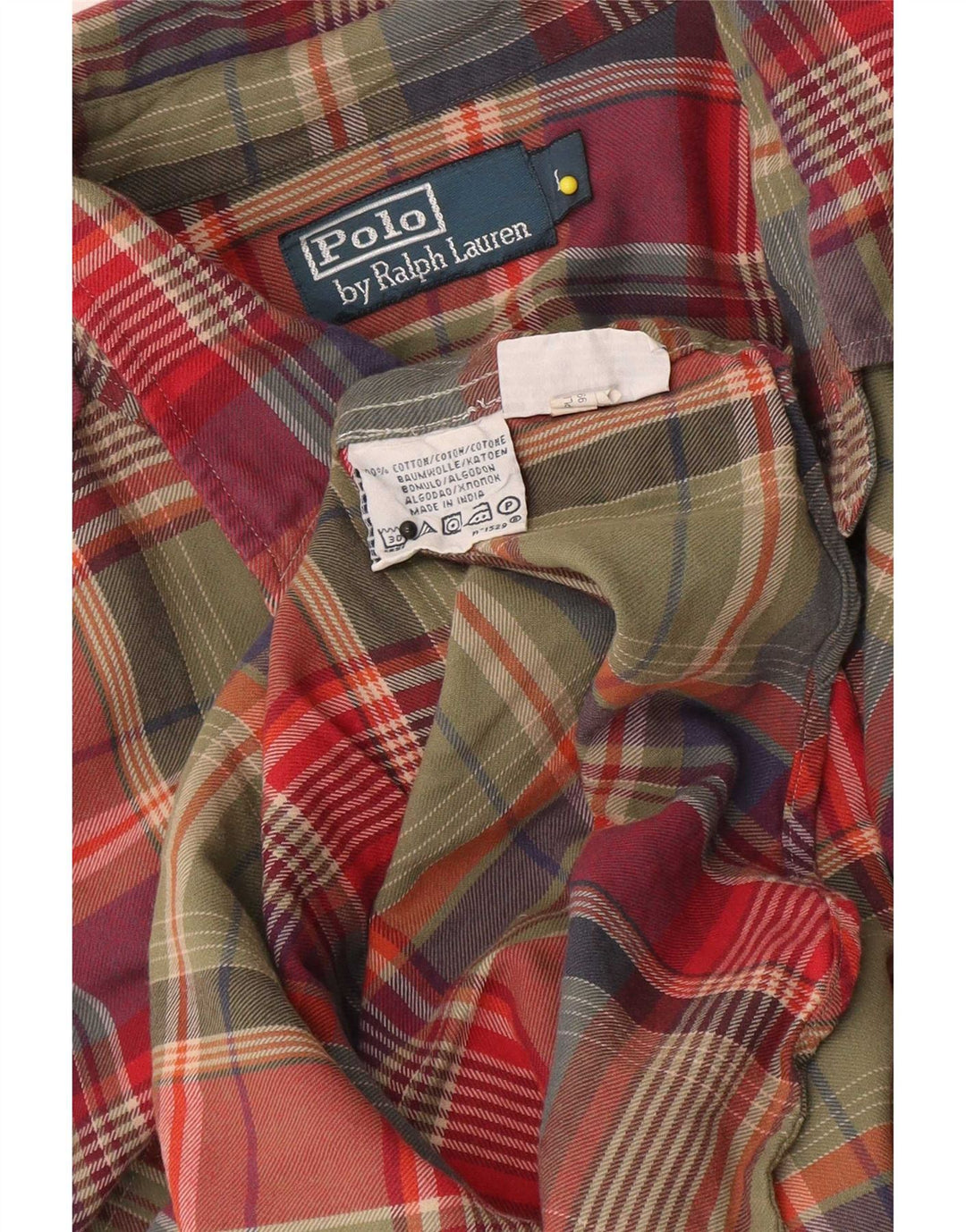 Polo Ralph Lauren Herrenhemd, groß, mehrfarbig, kariert, Baumwolle