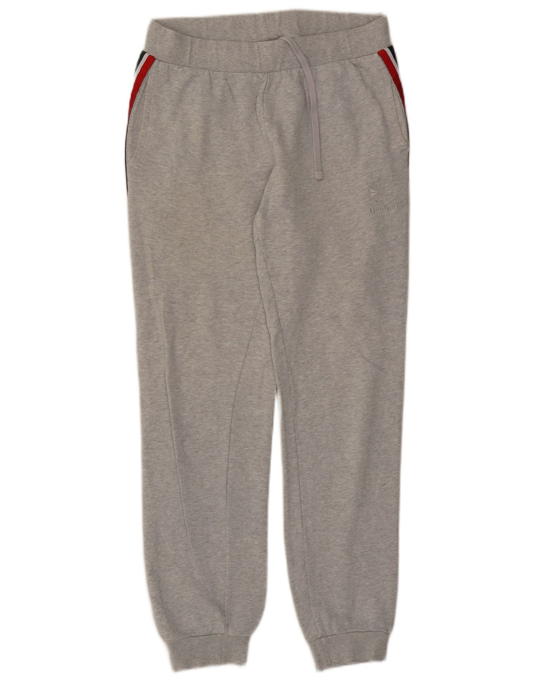 Reebok Herren-Trainingshose mit Grafik, mittelgrau, Farbblock