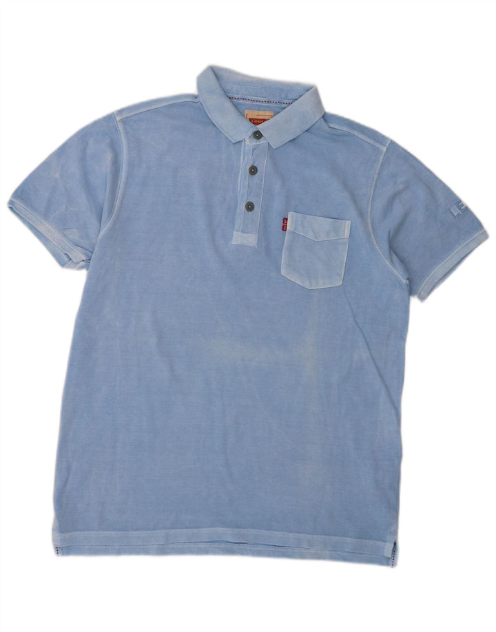 Levi's Jungen-Poloshirt, 15–16 Jahre, blaue Baumwolle