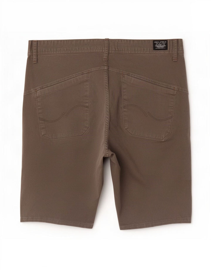 Jack & Jones Herren-Chinoshorts, mittelgroß, W33, graue Baumwolle