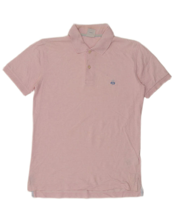Brooks Brothers Slim-Fit-Poloshirt für Herren, Größe S, rosa, Baumwolle