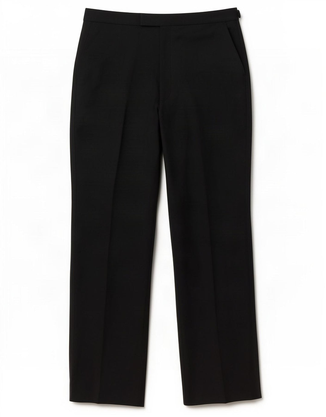 Gerade Herren-Anzughose von Marks & Spencer, W34, L35, Schwarz, Polyester