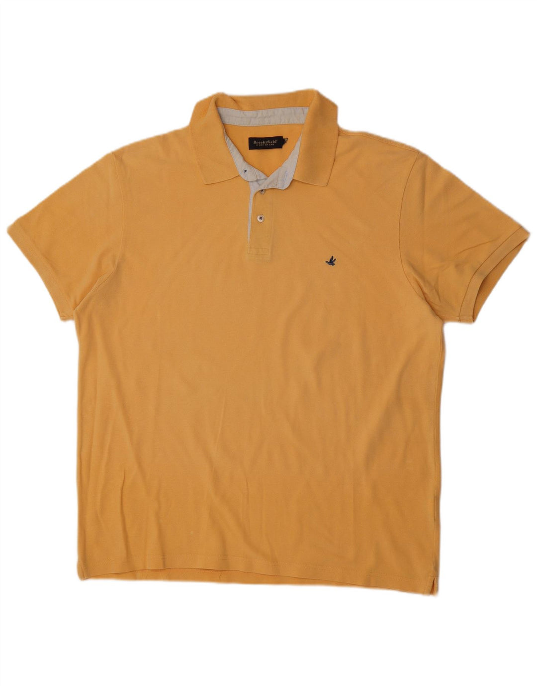 Brooksfield Herren Poloshirt XL Gelb