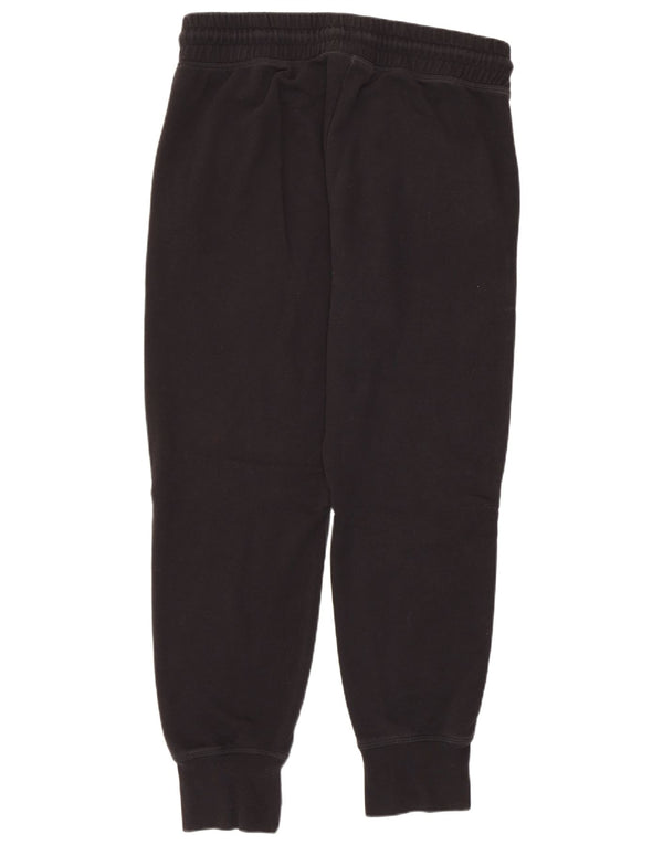 Kappa Damen Trainingshose Jogger UK 16 Large Schwarz Baumwolle