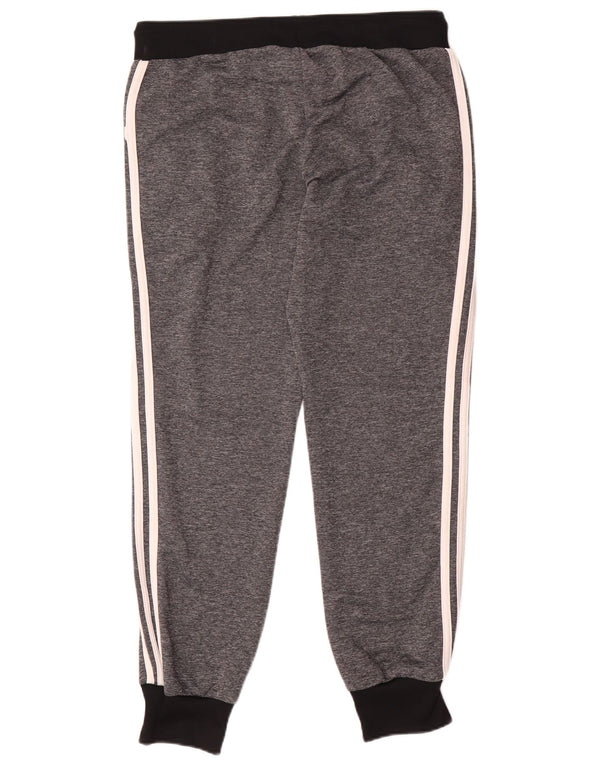 Adidas Damen Trainingshose Jogger UK 16 Large Grau Colourblock