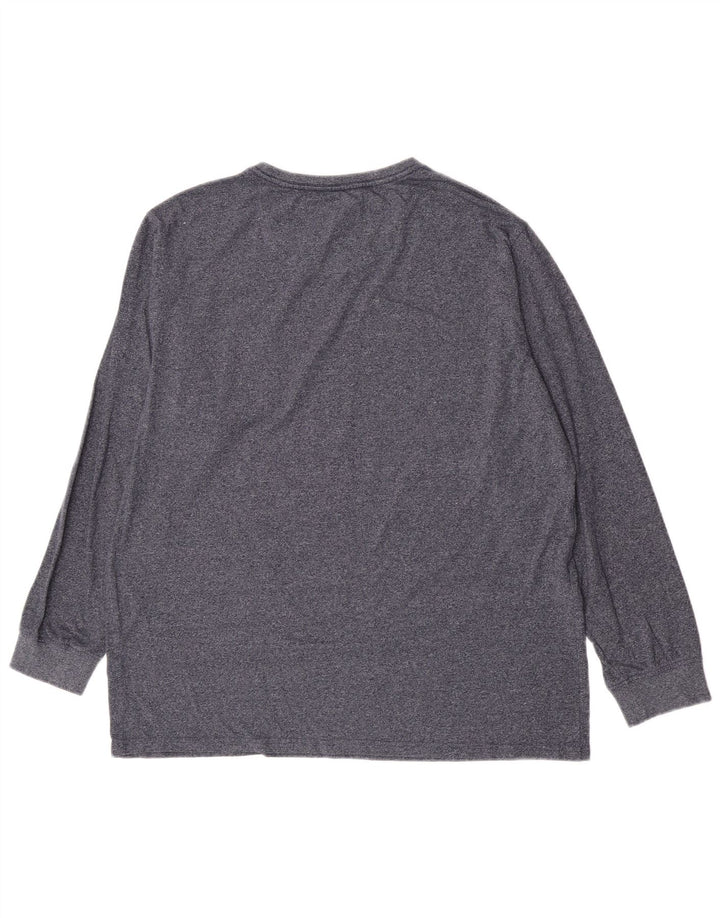 Lee Herren Top Langarm XL Blau