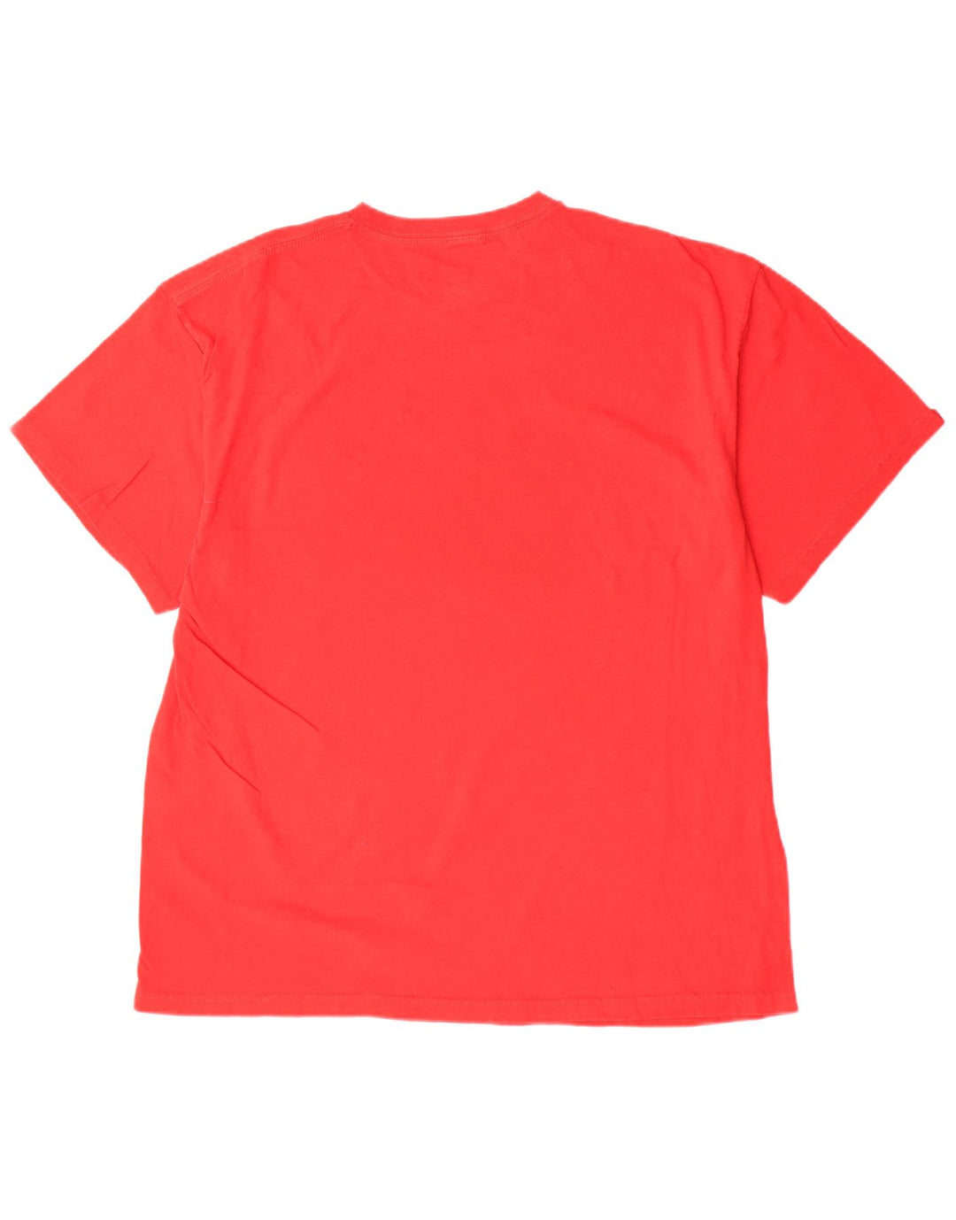 QUIKSILVER Herren Grafik-T-Shirt-Oberteil XL aus roter Baumwolle
