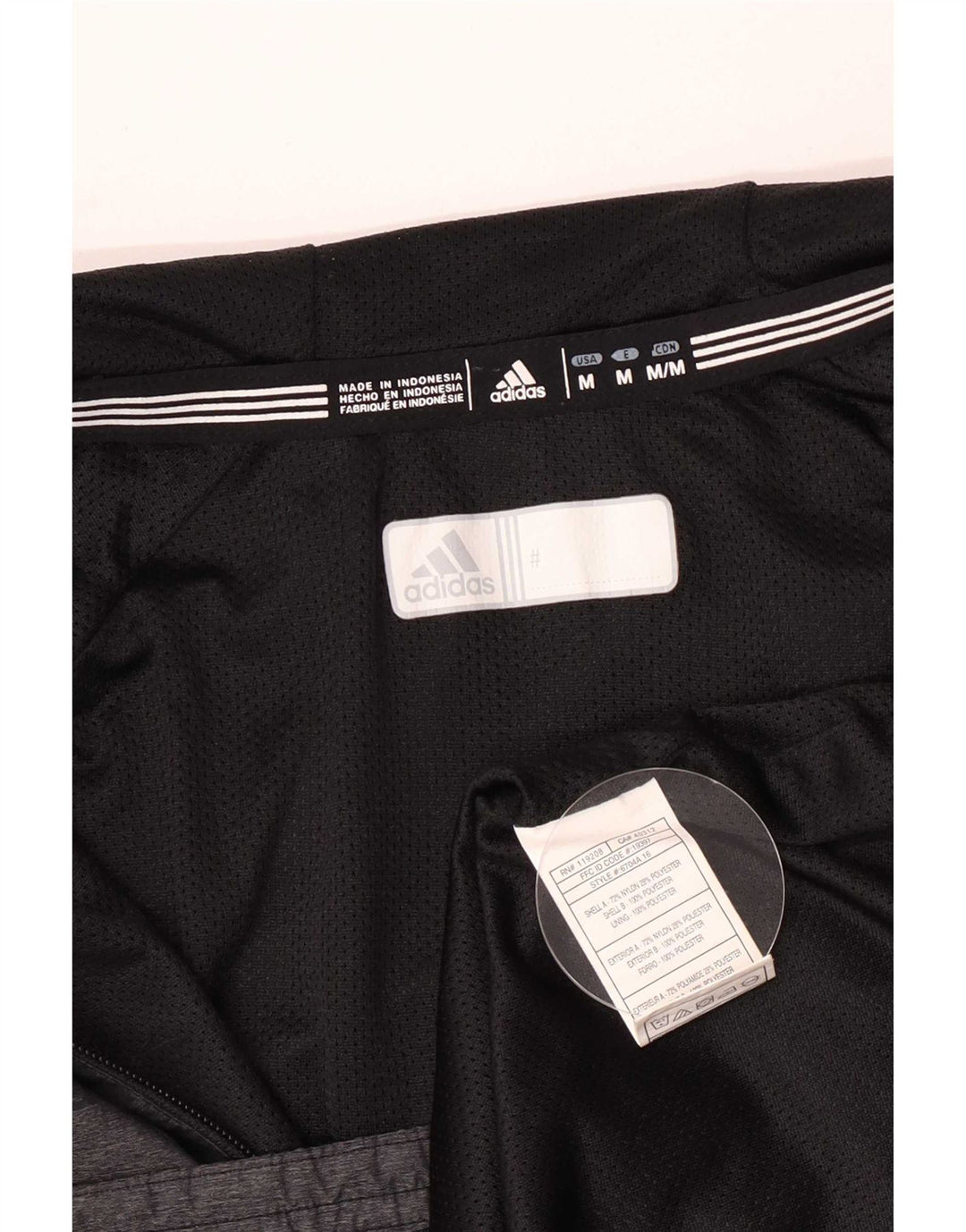 Adidas Herren Redhawk Graphic Regenjacke UK 38 Mittelgrau Farbblock