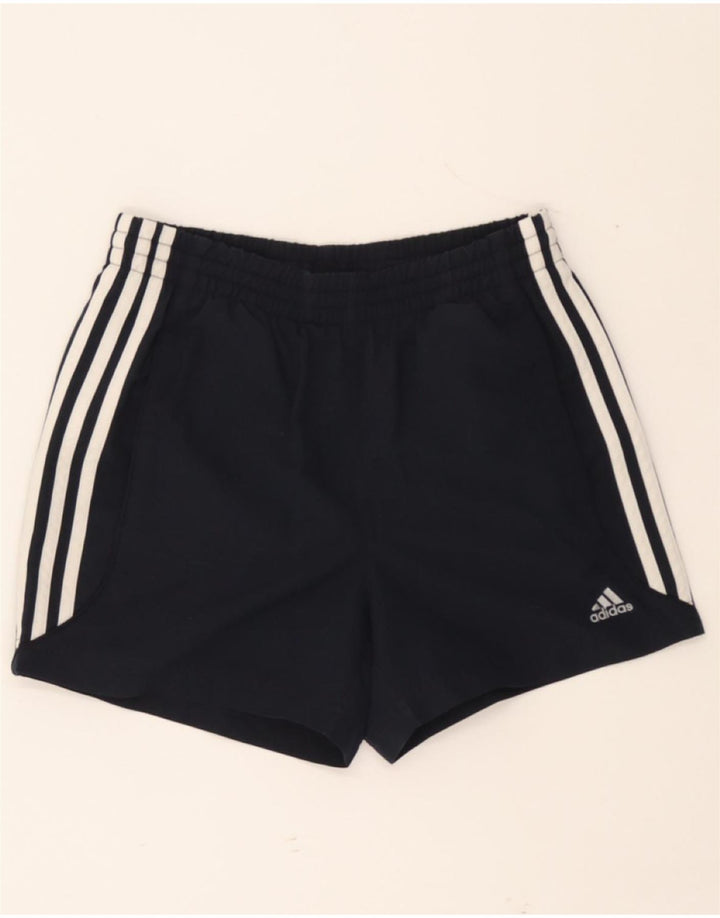ADIDAS Boys Climalite Sport Shorts 11-12 Years Black Polyester Vintage Adidas and Second-Hand Adidas from Messina Hembry 