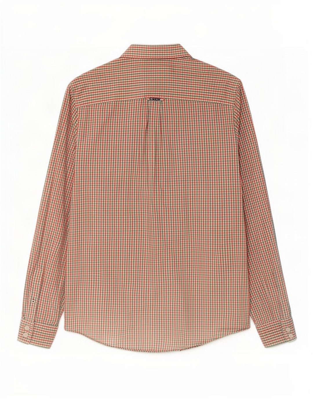 Crew Clothing Herren-Hemd mit klassischer Passform, mittelgroße, mehrfarbige Gingham-Baumwolle
