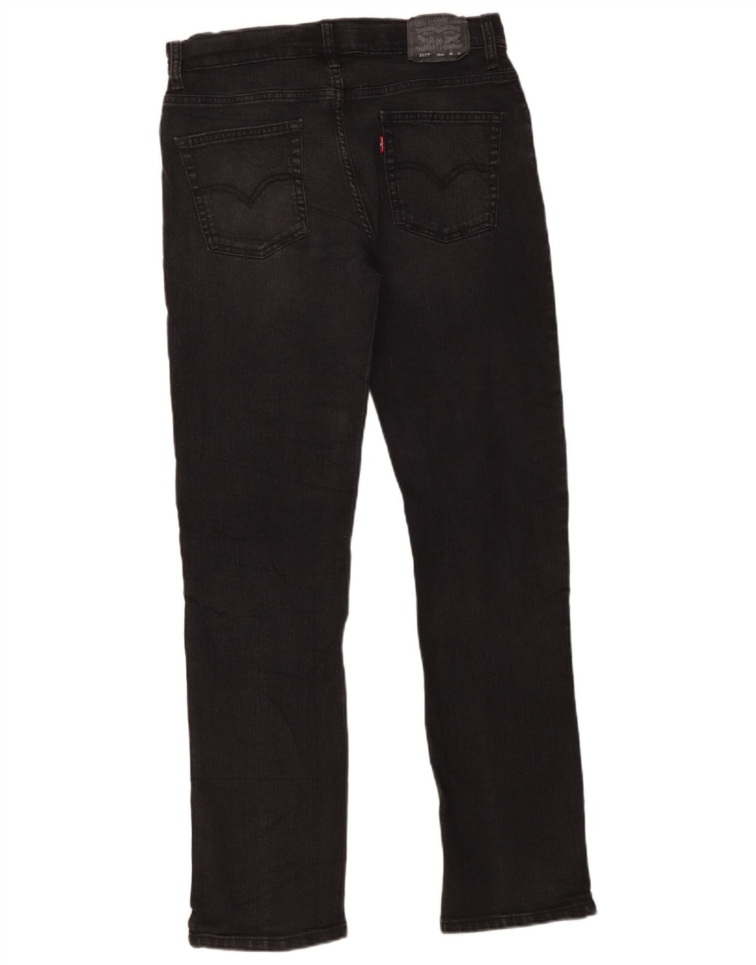 Levi's Jungen 511 Slim Jeans 15–16 Jahre W29 L31 Schwarze Baumwolle