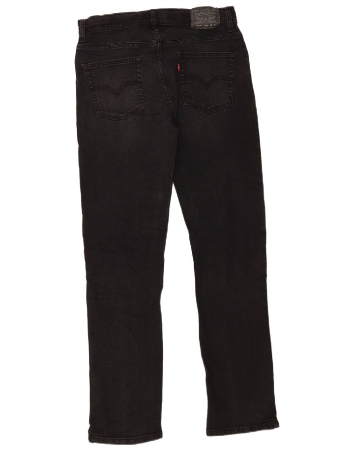Levi's Jungen 511 Slim Jeans 15–16 Jahre W29 L31 Schwarze Baumwolle