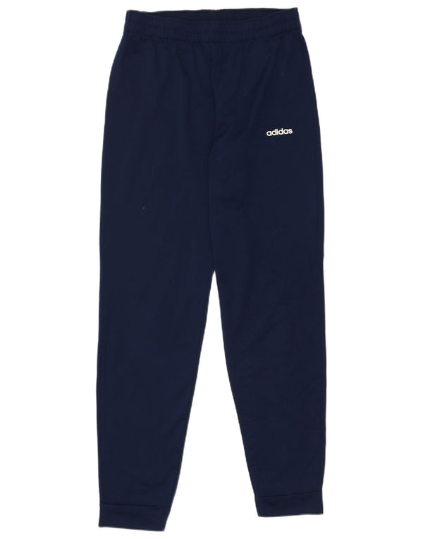 ADIDAS Jungen-Trainingshose, Jogginghose, 13–14 Jahre, marineblaues Polyester