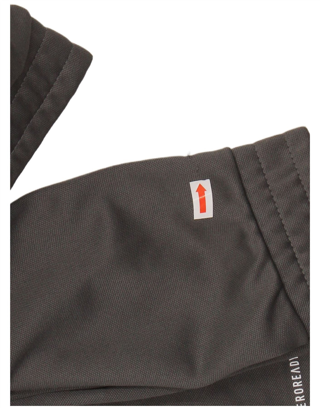 ADIDAS Damen Aeroready Zip Neck Pullover Trainingsanzug Top UK 20/22 XL Grau