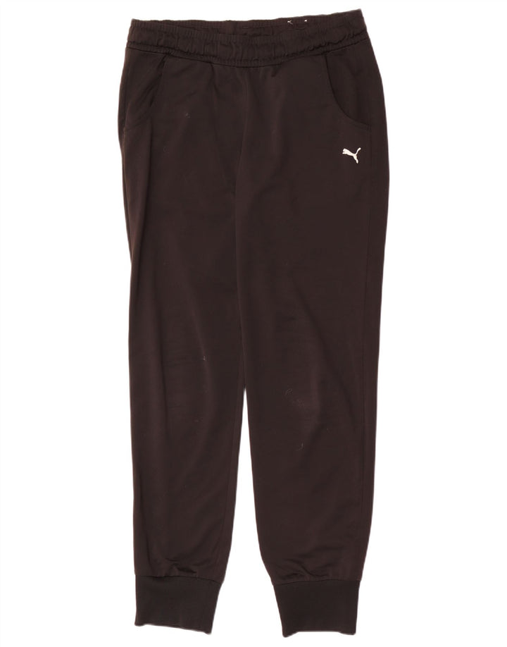 Puma Damen Trainingshose Jogger UK 12 Medium Schwarz
