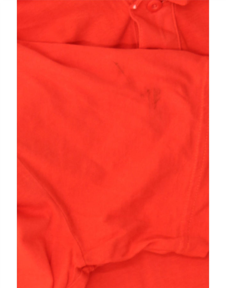 PUMA Mens Polo Shirt Medium Red Cotton Vintage Puma and Second-Hand Puma from Messina Hembry 