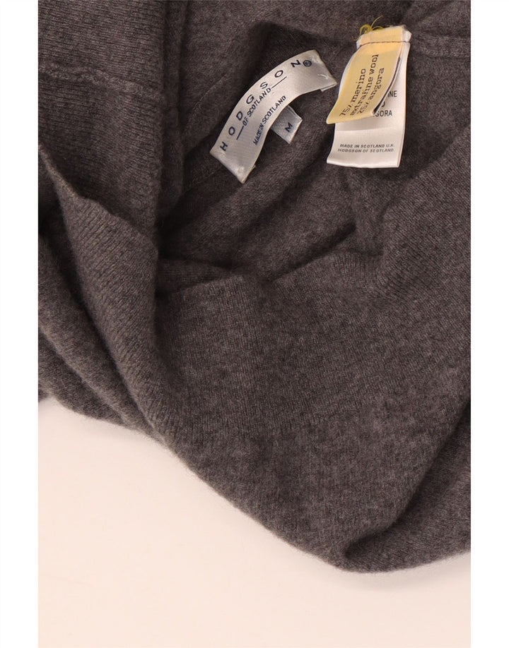 Hodgson Rollkragenpullover für Damen, Gr. 14, mittelgrau meliert